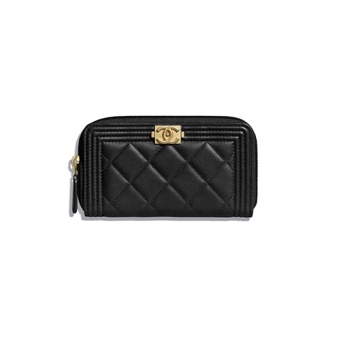 chanel wallet price|chanel zipped wallet.